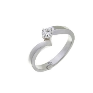Δαχτυλιδι Μονοπετρο με Διαμαντι 0,25 Ct , F , VS1 G11K3-025CT